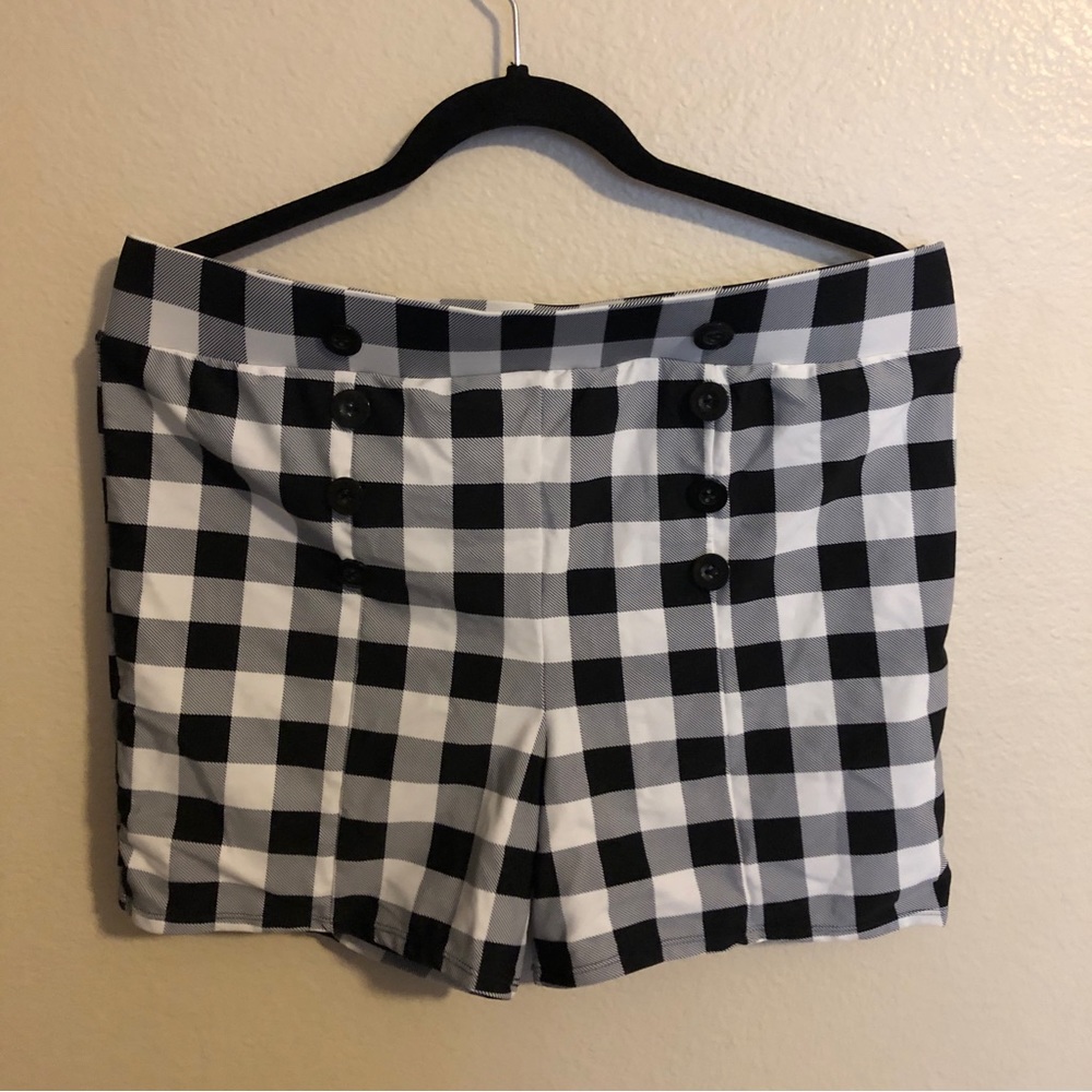 Retro Chic swim shorts from Torrid